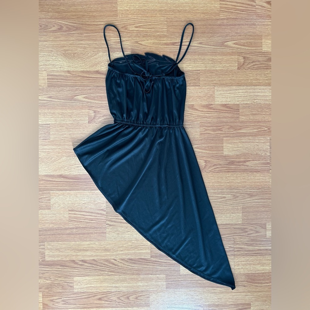 Vintage Black Grecian Costume Dress size Small - Picture 8 of 9